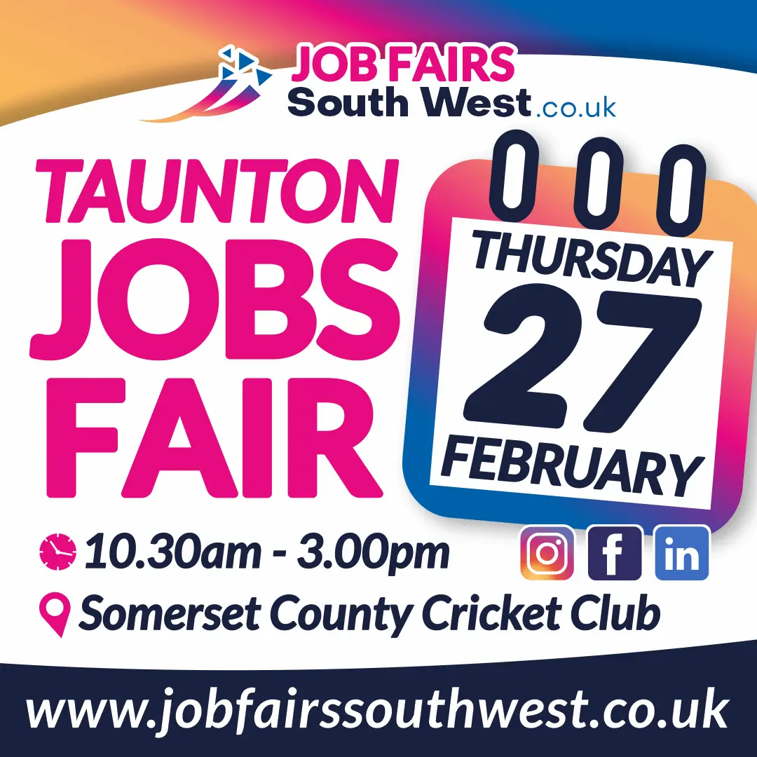 Taunton Jobs Fair 27th Feb 2025 at Somerset Cricket Club