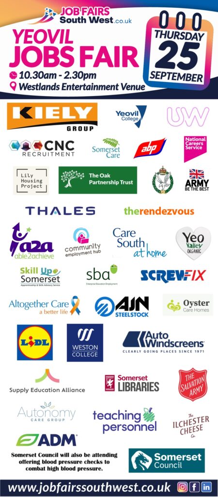 Yeovil jobs faor poster 09/25