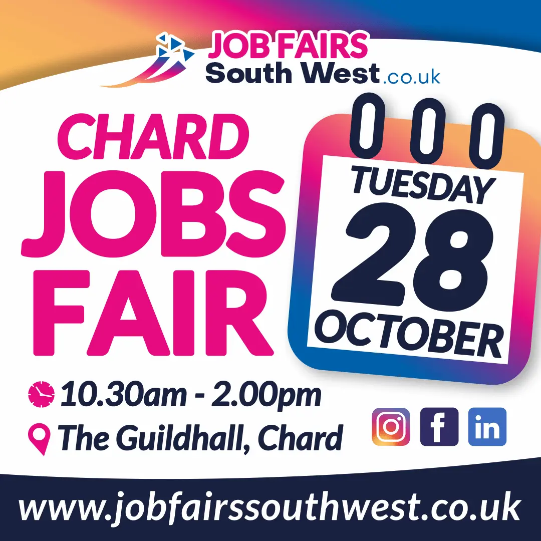 Chard Jobs Fair 28th October 2025 at the Guildhall