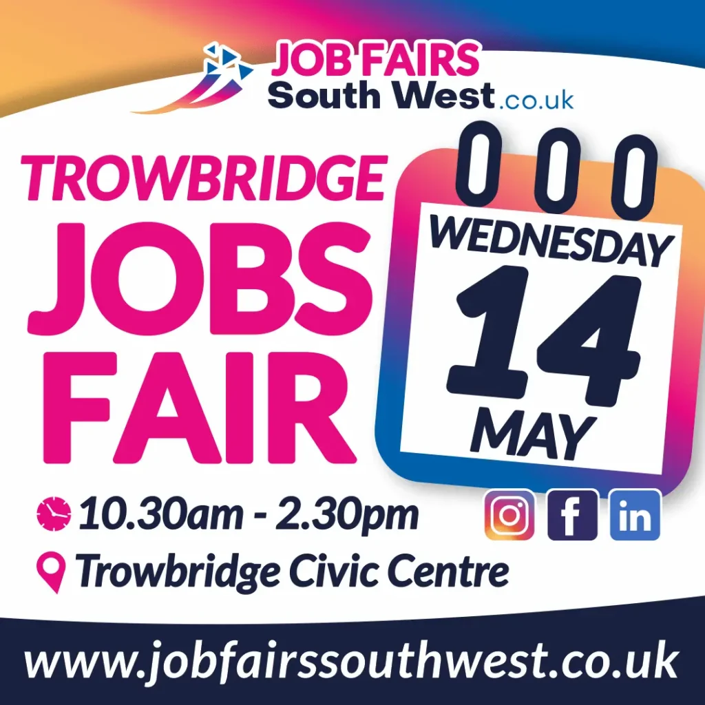 Trowbridge Jobs Fair May 14th 2025 Civic Centre