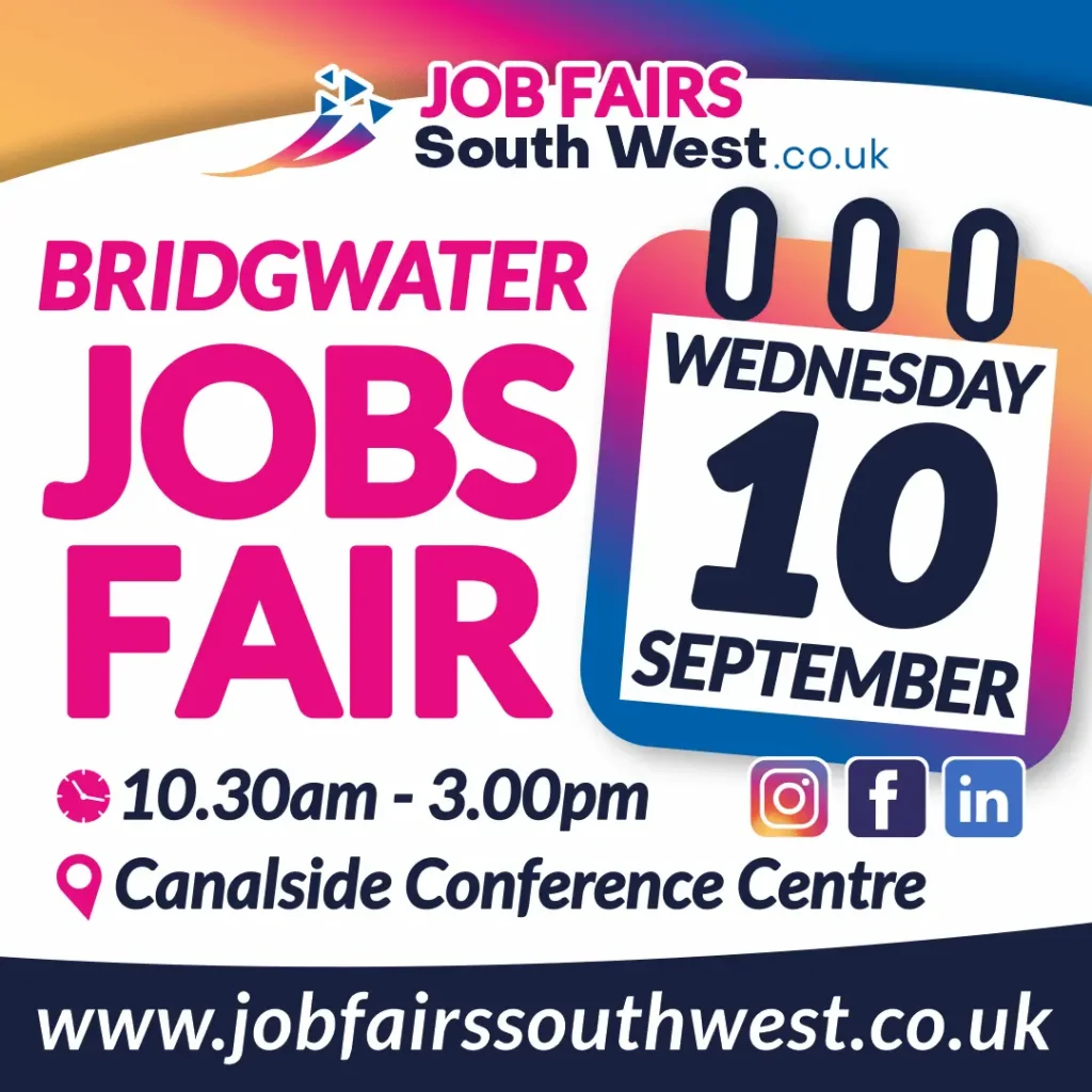 Bridgwater Jobs Fair 10th September 2025