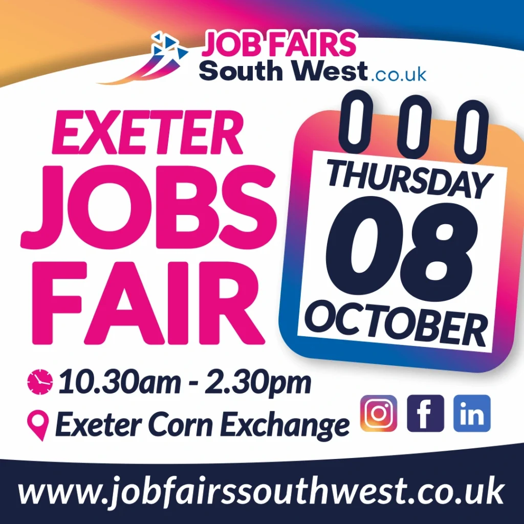 Exeter Jobs Fair 8th October 2026