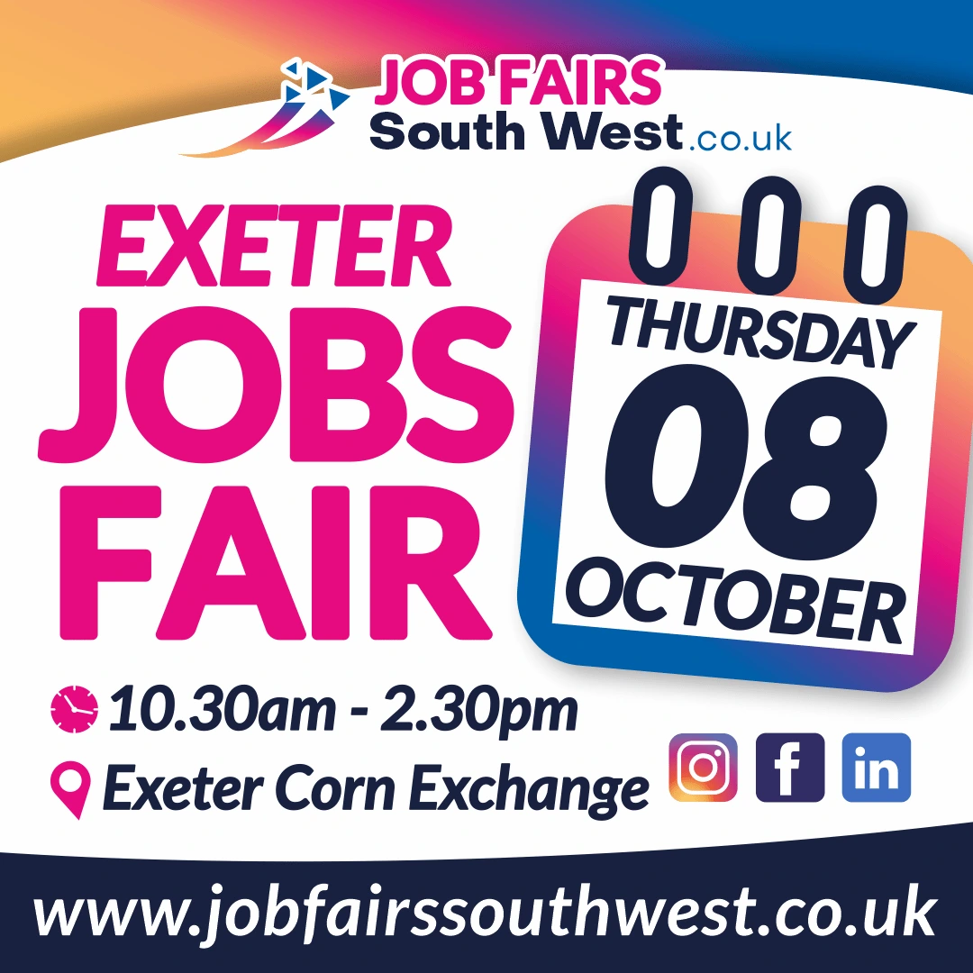 Exeter Jobs Fair 8th October 2026