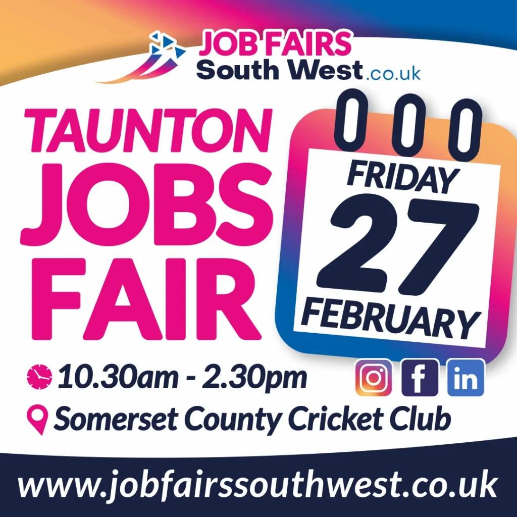 Taunton Jobs Fair 27th Feb 2026