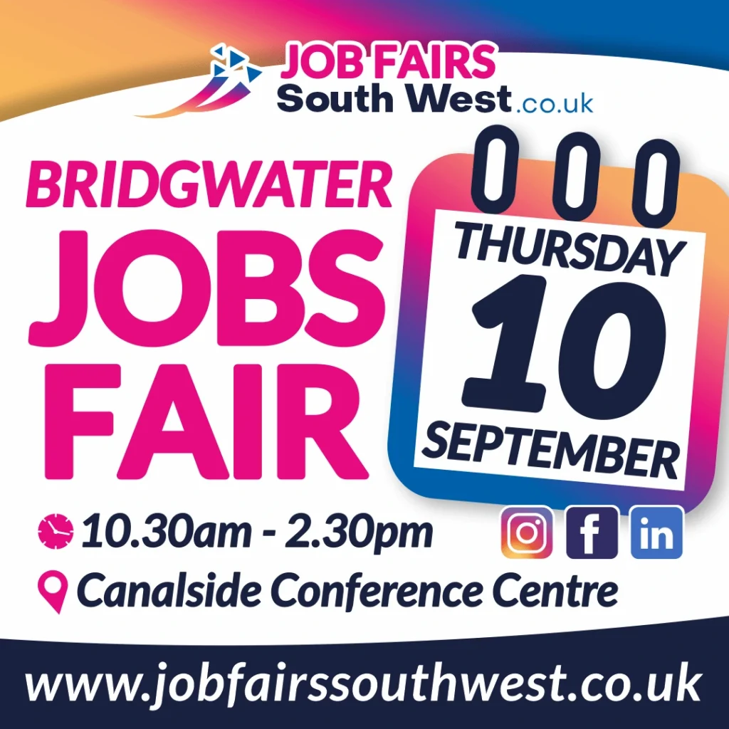 Bridgwater Jobs Fair 10th September 2026