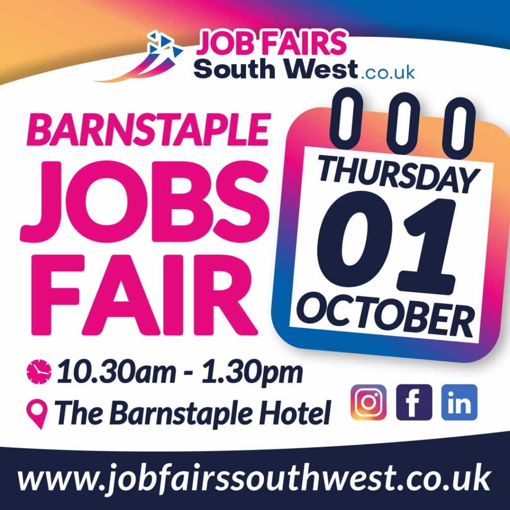 Barnstaple Jobs Fair 1st October 2026 North Devon